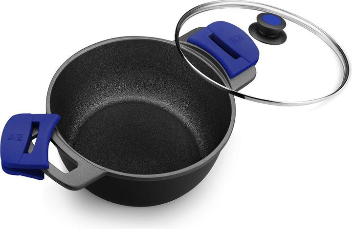Actual product image BRA Advanced pan set for all heat sources including induction black (28 x 6.30 cm)