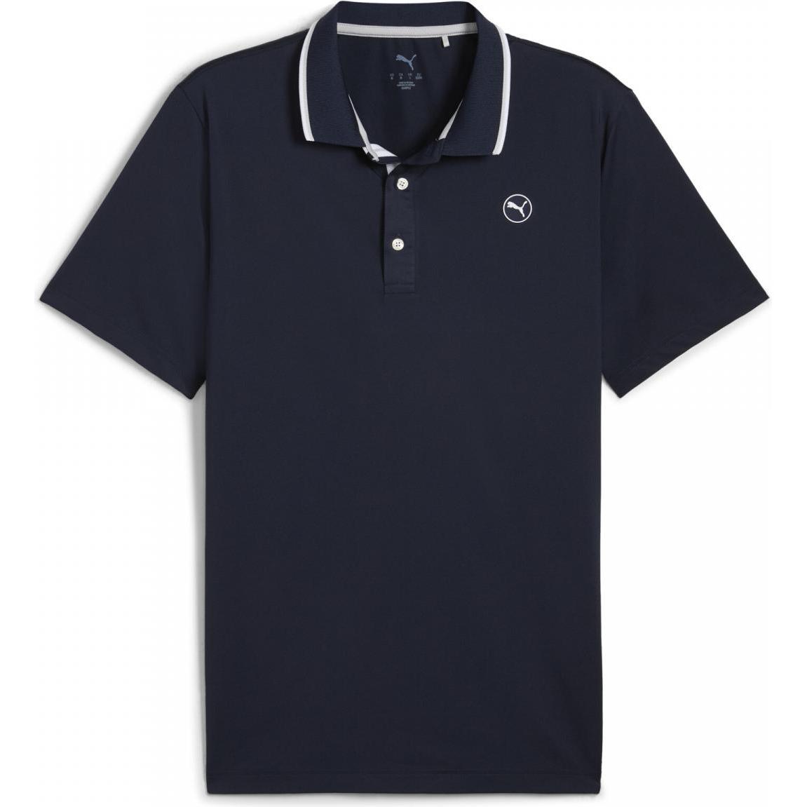 Puma, Herren, Shirt, Mattr Elevated Solid Polo - LC, Weiss, (3XL)