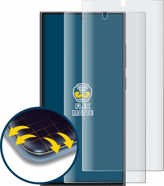 Produktbild BROTECT Full-Cover Displayschutz Matt (2 Stück, Samsung Galaxy S24 Ultra)