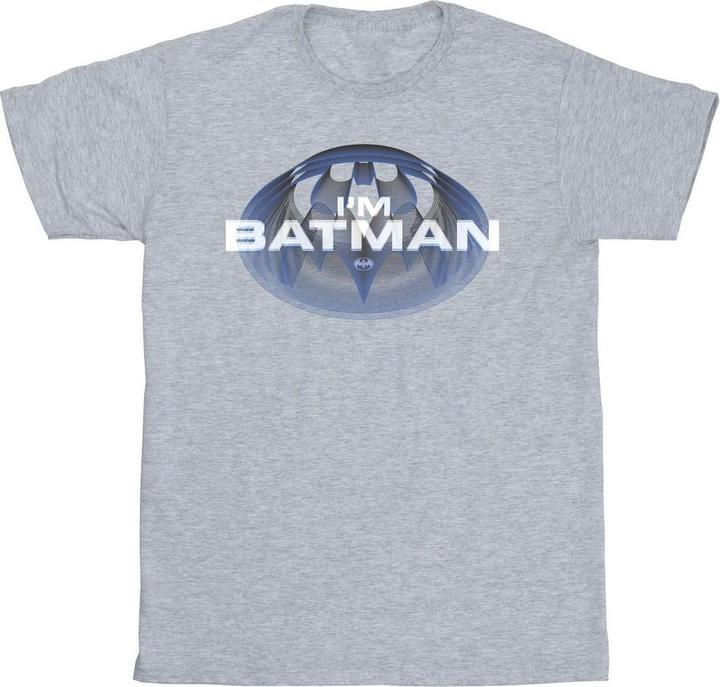 Actual product image Mens The Flash I'm Batman T-Shirt (5XL)