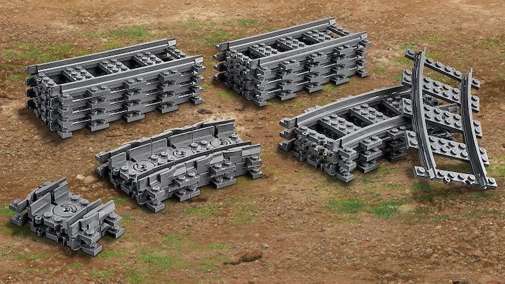 Actual product image LEGO Rails (60205, LEGO City)