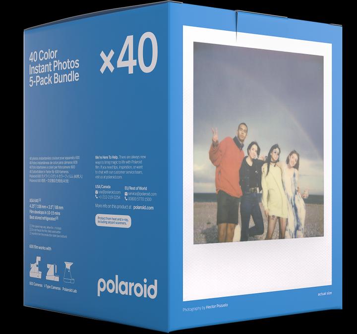 Produktbild Polaroid Color Film 600, 5x8 Multipack (Polaroid 600)