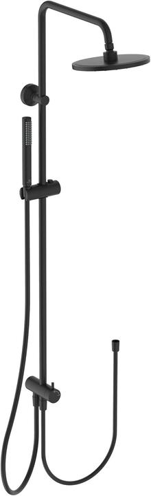 Ideal Standard IDS shower system IDEALRAIN for wall-mounted fitting silk black
