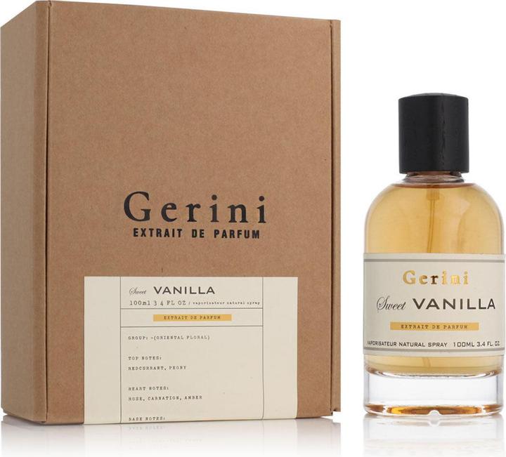 Actual product image Gerini Sweet Vanilla Extract de Parfum - 100ml (Extrait De Parfum, 100 ml)