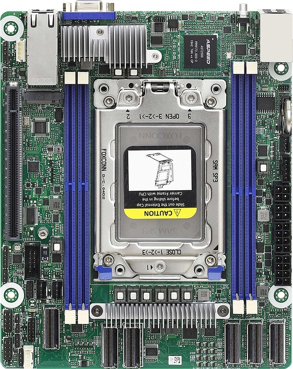 Produktbild AsRock ROMED4ID-2T (SP3, AMD SoC, Mini-ITX)