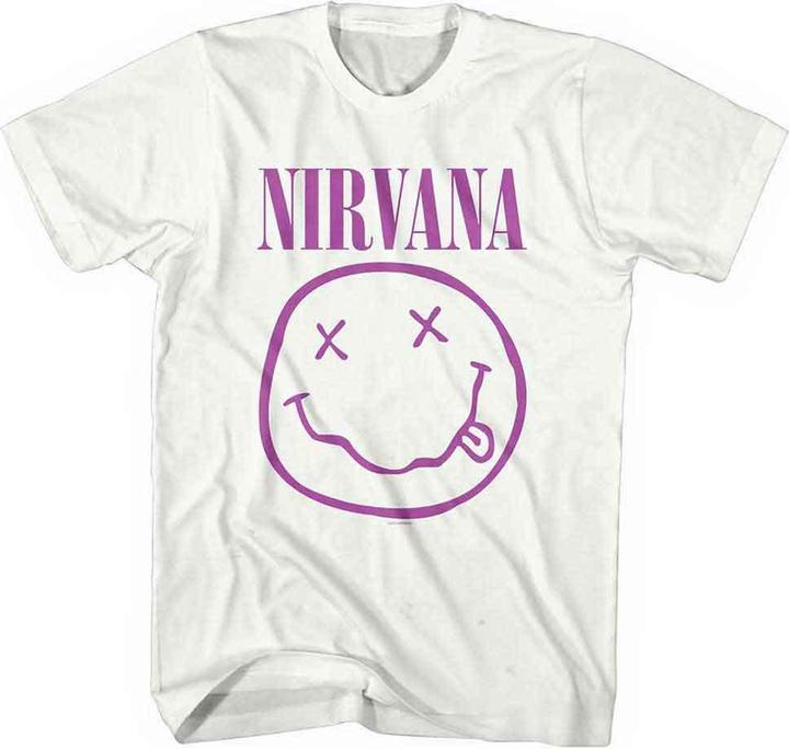 Nirvana Purple Smiling Face