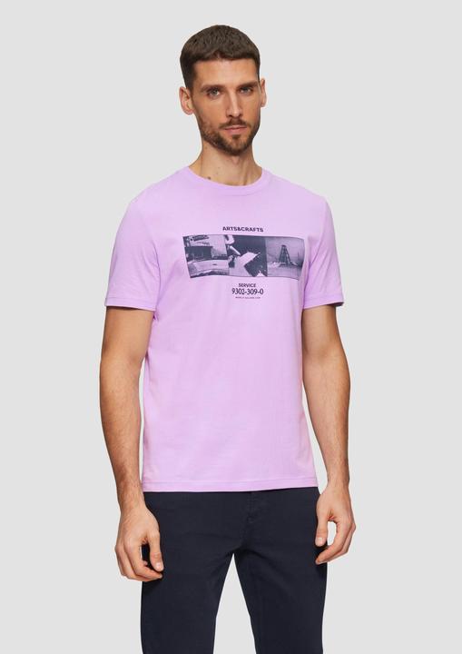 Image du produit S.Oliver T-Shirt T-Shirt mit Crew Neck und Frontprint (XXL)