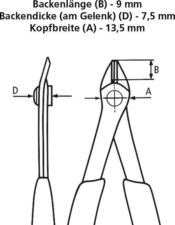 Produktbild Knipex Electronic Super Knips (125 mm)