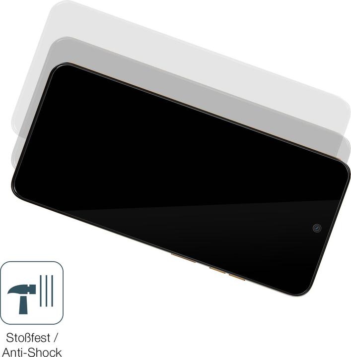 Actual product image Dipos Anti-Shock Screen Protector Clear (1 Piece, Motorola Moto C)