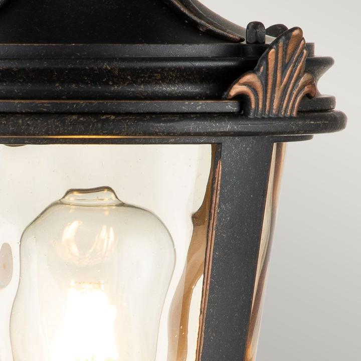 Actual product image Elstead Lighting Baltimore outdoor floor lamp E27 56cm Weathered bronze IP44 (E27, IP44)