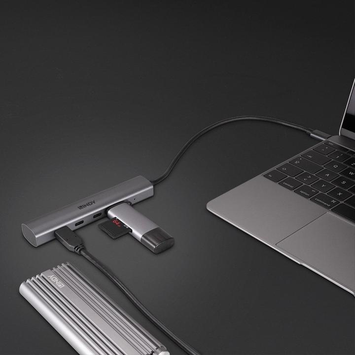 Produktbild Lindy 43384 (USB-C, 4 Ports)