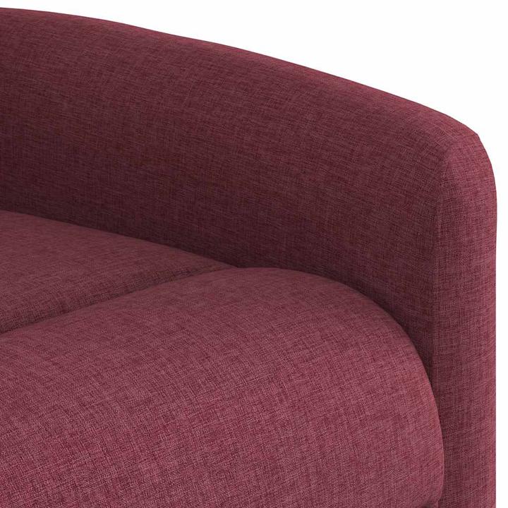 Productafbeelding VidaXL Massagefauteuil Wijnrode stof Massage TV-fauteuil