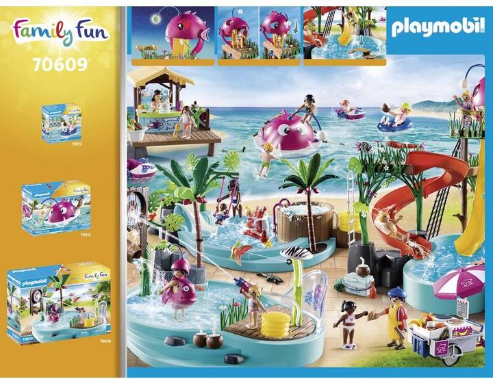 Produktbild Playmobil Aqua Park mit Rutschen (70609, Playmobil Family Fun)