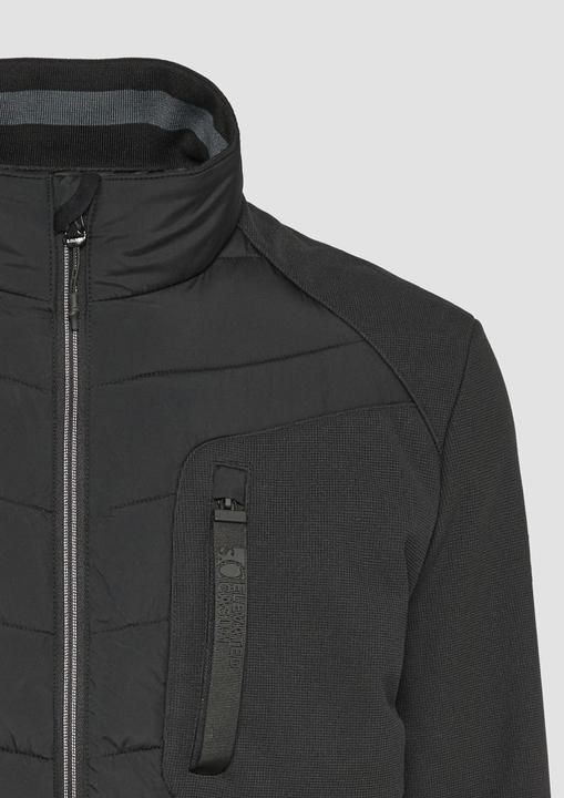 Produktbild S.Oliver Outdoor-Jacke Materialmix-Jacke mit sportiven Kontrastdetails (XL)