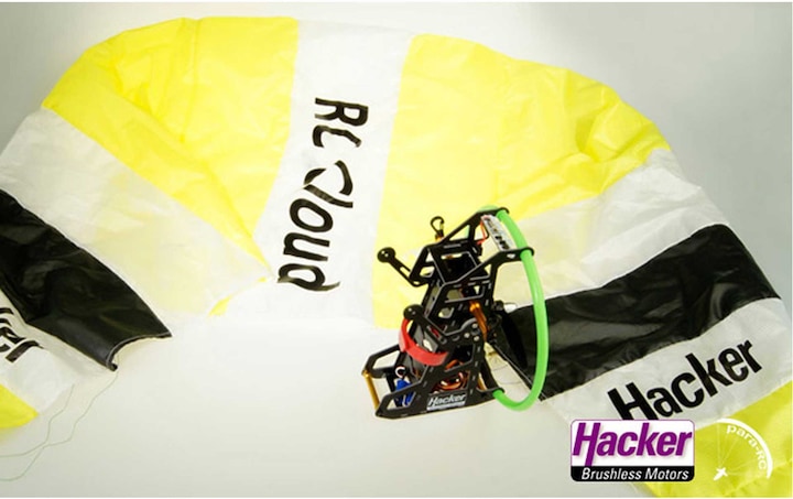 Image du produit Hacker Set sac à dos Para-RC Cloud 0.5 ARF (jaune) (Parapente)