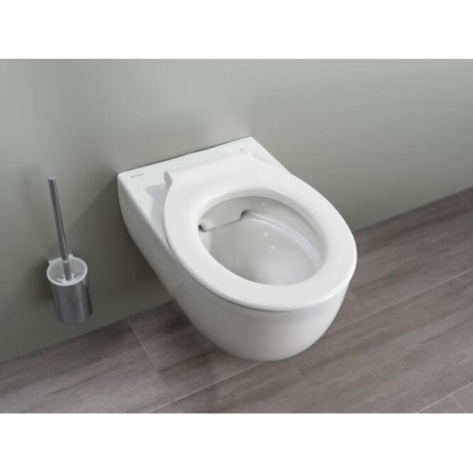 Thumbnail - Geberit, Toilette + Bidet, Renova Nr. 1 Comfort Wand-WC Tiefspüler, spülrandlos, wandhängend, erhöht, geschlossene