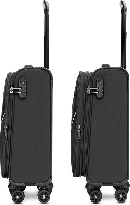 Immagine prodotto Stratic carrello cabina taska a 4 ruote S 55 cm con piega ad espansione (41 l, Bagaglio a mano (fino a 50 litri))