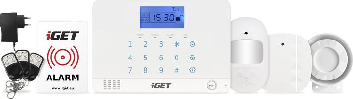 Actual product image iGet M3B security access control system White