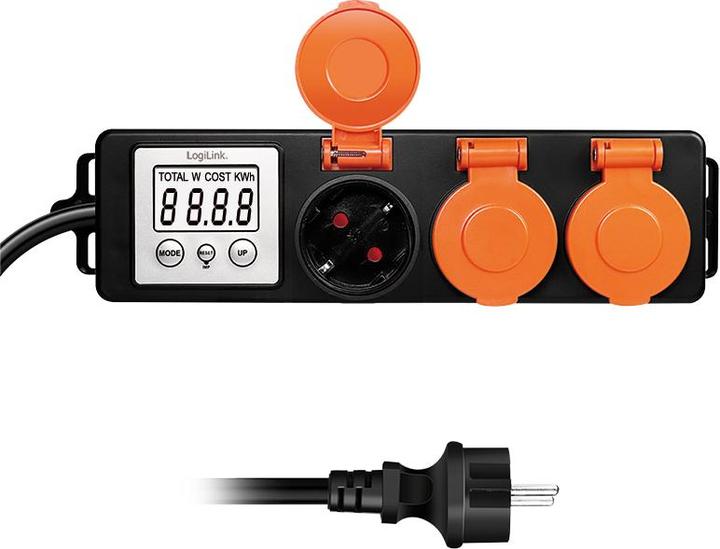 Actual product image LogiLink Check (3x, CEE 7/3)