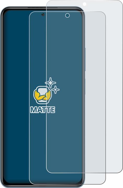 Actual product image BROTECT Anti-glare screen protector matt (2 Piece, Xiaomi Poco F3)