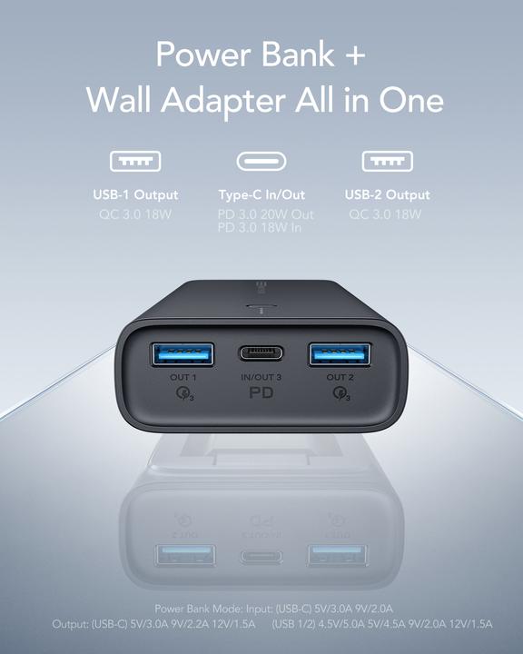 Produktbild Veger ACE100 (10000 mAh, 20 W, 38.50 Wh)