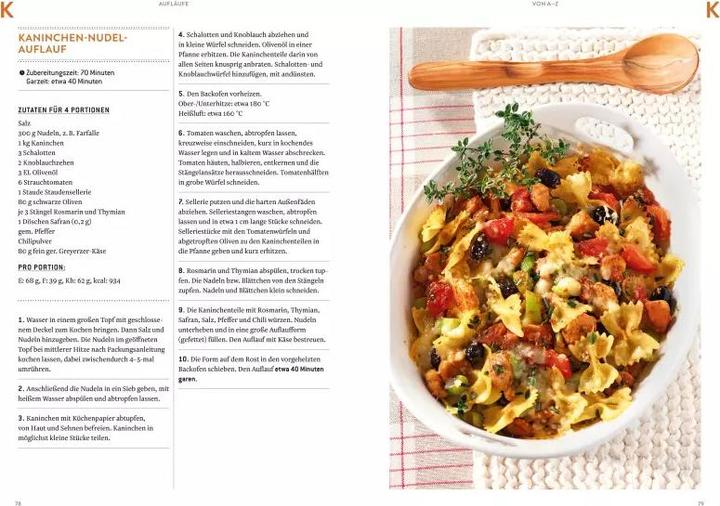 Produktbild Dr. Oetker Aufläufe von A-Z (Deutsch, Dr. Oetker, 2017)