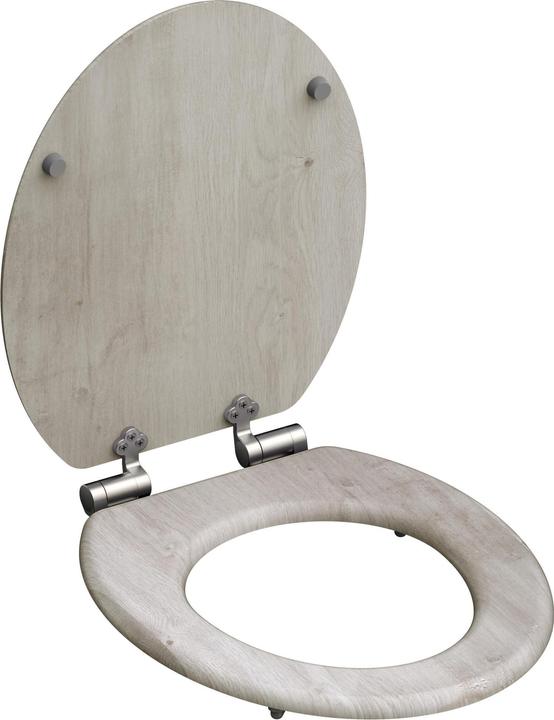 Immagine prodotto Schütte Sedile WC in legno MDF Sedile WC LEGGERO Meccanismo soft-close 80192 look legno
