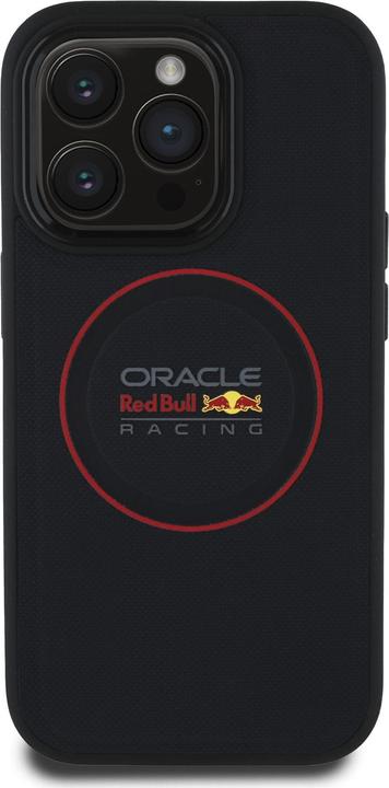 Image du produit Red Bull RBHMP14L24PUILVR iPhone 14 Pro 6.1" étui rigide granatowy/navy Leather Red Ring MagSafe (Apple iPhone 14 Pro)
