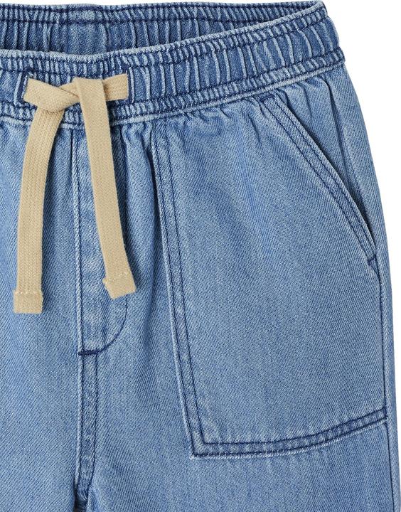 Actual product image Vertbaudet Mädchen Loose-fit-Jeans mit Dehnbund, Bundweite verstellbar (116)