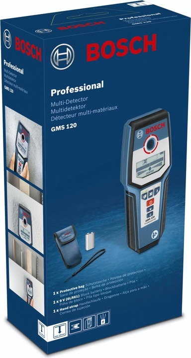 Actual product image Bosch Professional Rilevatore BOSCH GMS 120-27