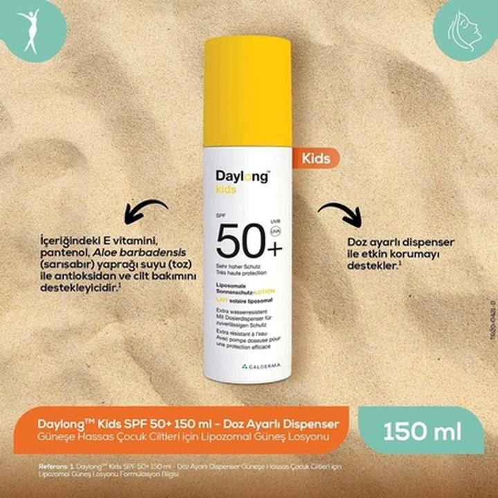 Actual product image Daylong Sonnencreme (Suntan cream, SPF 50, 150 ml)