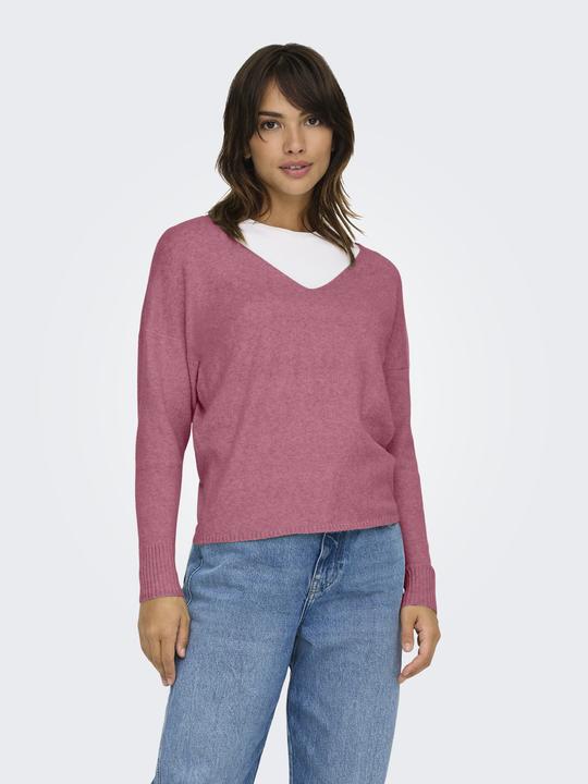 Actual product image Only Onlrica Life L/S V-Neck Pullo Knt Noos (L)