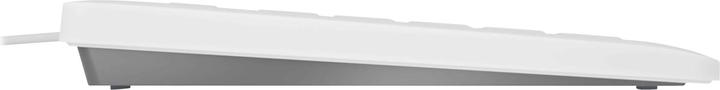 Actual product image CHERRY TAS STREAM PROTECT KEYBOARD Corded DE-Layout white (DE, Cable)