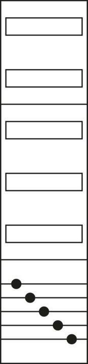 Actual product image Hager Distribution panel