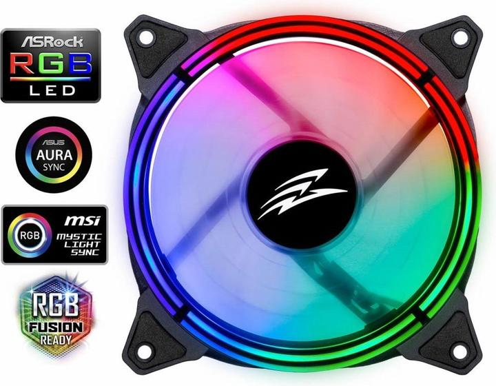 Produktbild Evolveo 12RS ventil??tor, ARGB ring, slave (120 mm)