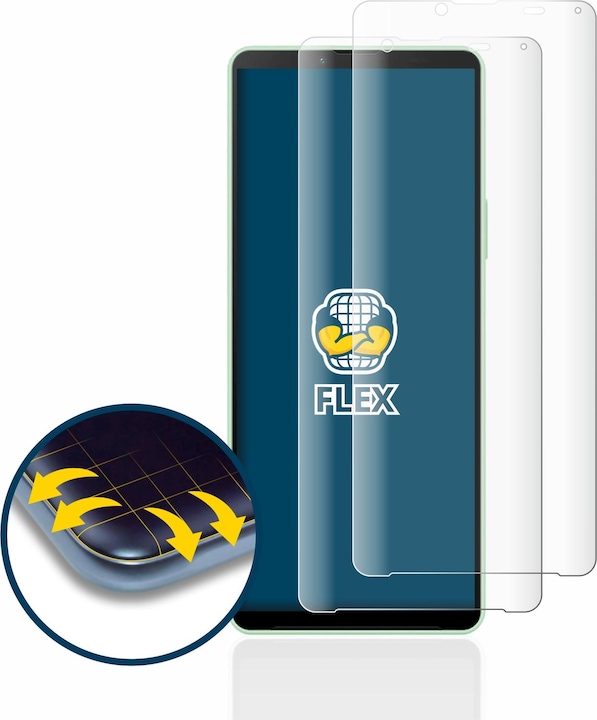Produktbild BROTECT Full-Cover Displayschutz (2 Stück, Sony Xperia 10 V)