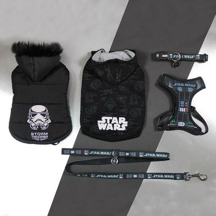 Produktbild Star Wars Hundemäntelchen Schwarz XXS (XXS, Hundemantel)