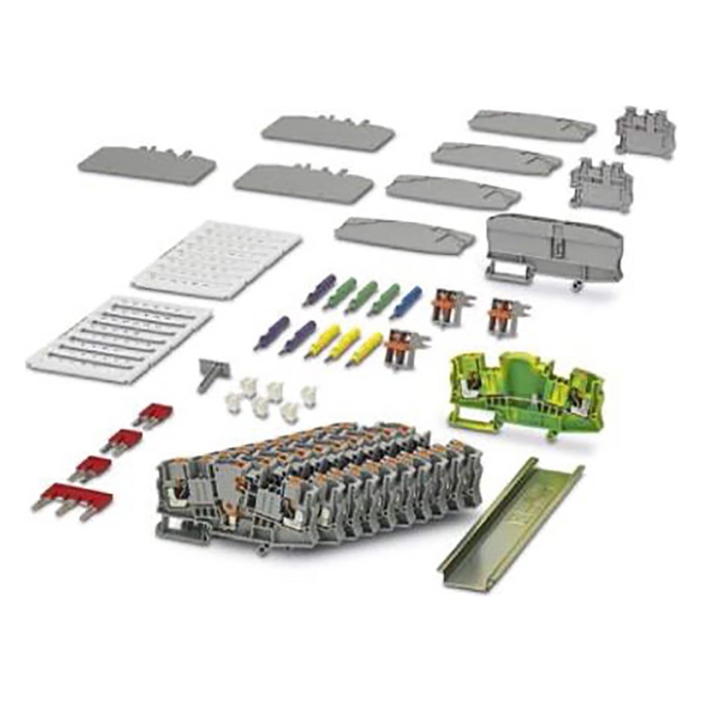 Phoenix Contact Grigio Ptme 6-Set Power 3035991 Trasformatore Di Misura Terminale Di Scollegamento 1 Set, Cavo + Spina Elettrica,