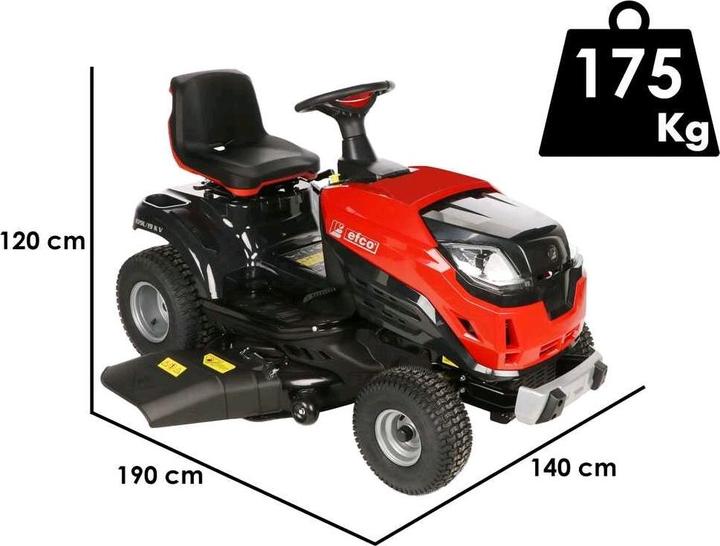 Produktbild Efco EF 109 L19 KV Aufsitzmäher mit SeitenauswurfMulching