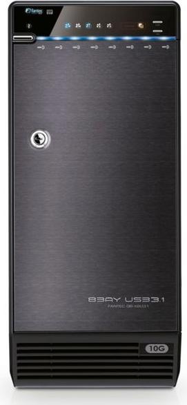 Actual product image Fantec QB-X8U31 8x 3.5 SATA HDD USB 3.1 (3.5")