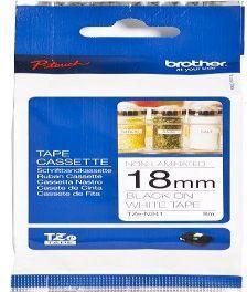 Produktbild Brother Beschriftungsband TZe-N241 Schwarz auf Weiss (1.80 cm, Weiss)