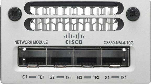 Produktbild Cisco C3850-NM-4-10G, 4x 10GbE SFP+ Ports, Erweiterungmodul (4 Ports)