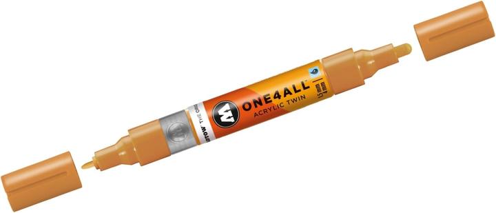 Produktbild Molotow Marqueur pour Maquettes - One4All Twin - Acrylique Brun Ocre Clair - 1,5/4mm - -208 - 15 cm (Ockerbraun hell, 4 mm, 1 x)