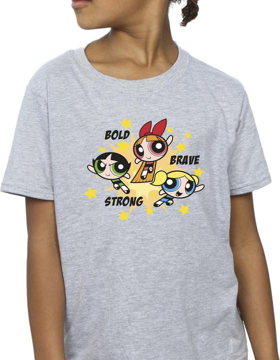 Produktbild The Powerpuff Girls Girls Bold Brave Strong TShirt Mädchen (140, 146)
