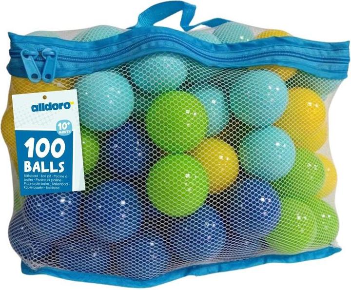 Produktbild Alldoro PE-Bälle, 100 St. + Tragetasche