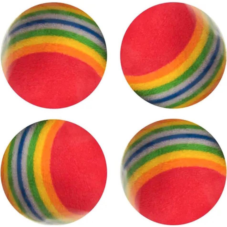 Meilleurs prix pour Flamingo Ct Dony Softball Rainbow Diamètre 3.5cm, Jouets pour chien