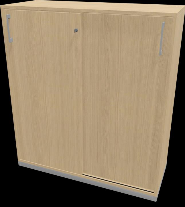 Oak decor bleached, Silver grey