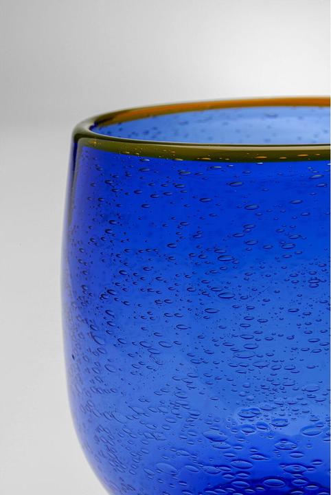 Produktbild Kare Design Weinglas Bubbles Blau