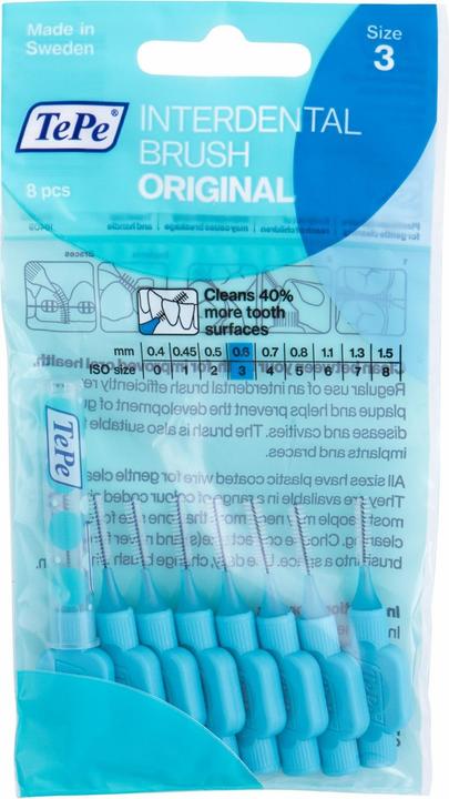 Produktbild TePe Interdentalbürsten Original ISO 3 (8 x, 0.60 mm)