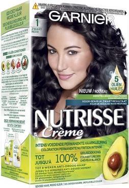 Image du produit Garnier Crème Nutrisse 10 Black Hair Dye (10 Noir)